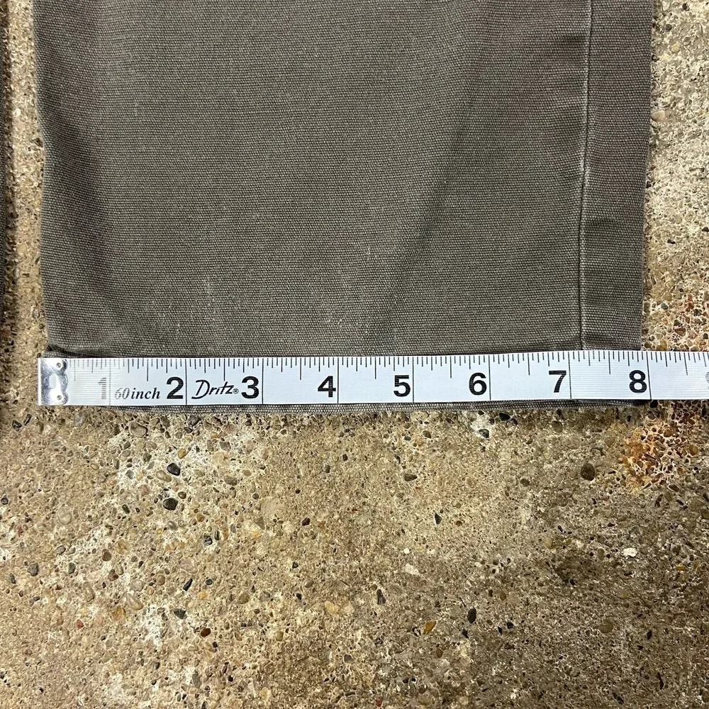Carhartt Rigby Canvas Pants Size 31x34 Brown Relaxed Fit Work Wear 102517 909
